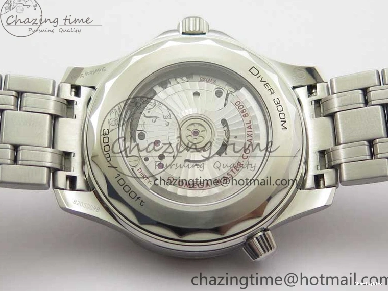 0115 Seamaster Diver 300M ORF 1:1 Best Edition Blue Ceramic Blue Dial on SS Bracelet A Breathable 7869